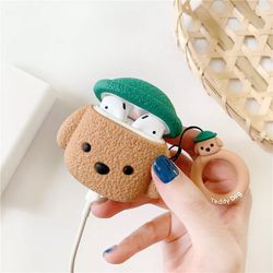 Teddy dog AirPod case