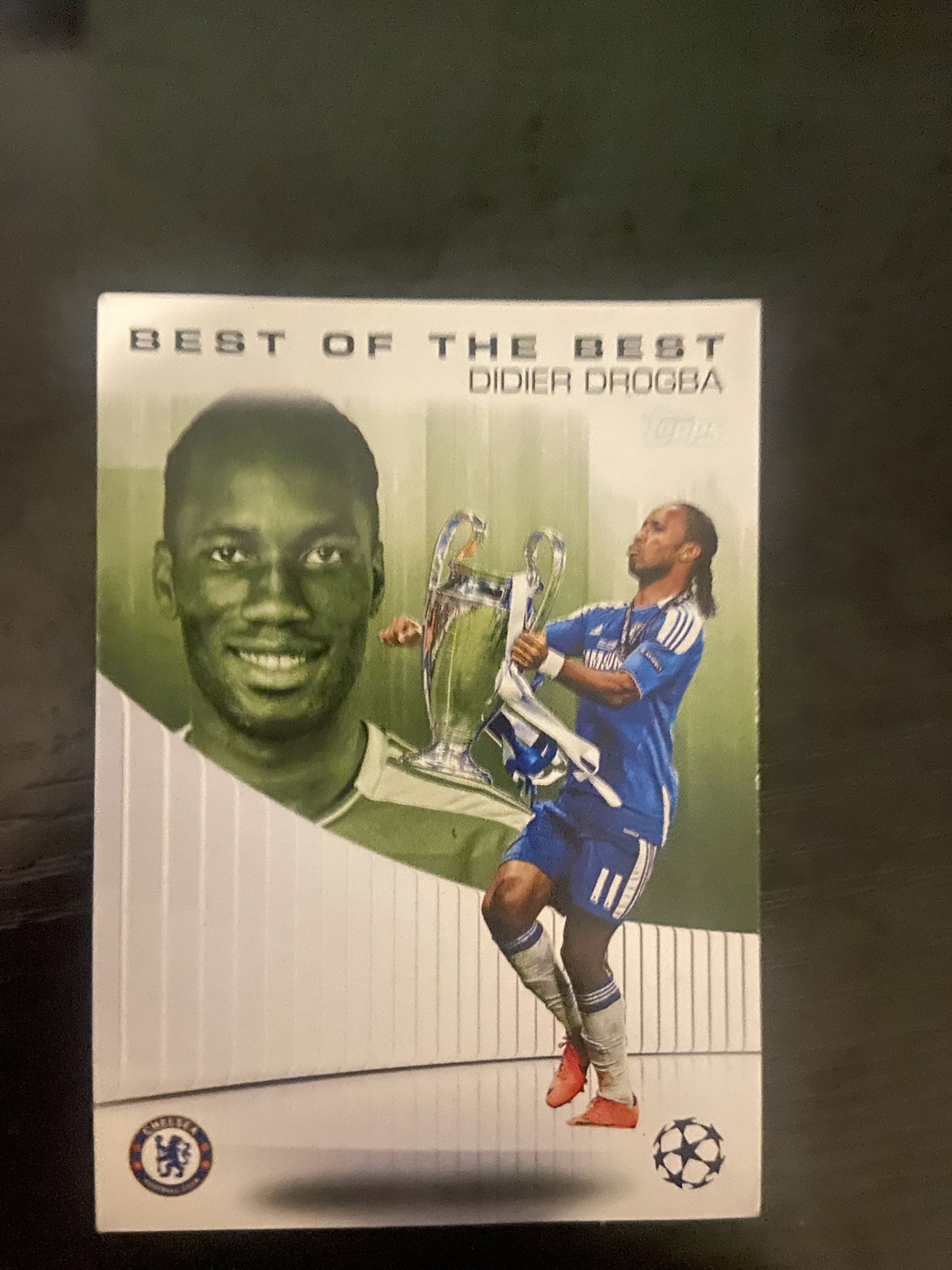 2024-25 Topps Didier Drogba Best of the Best: UCL Legends #BOTB-11 Chelsea FC