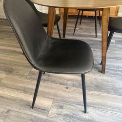 Black Dining Chairs (Set of 4)