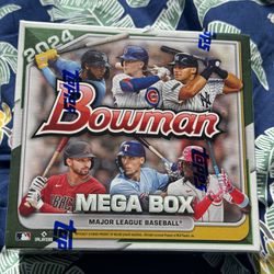 2024 Brand New/Factory Sealed Bowman Mega Box!!! IN HAND!!!
