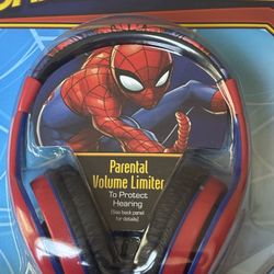 Spider-Man Bluetooth Headphones/ Spider-Man Headphone Aux Cord