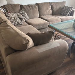Sectional Couches with footrest