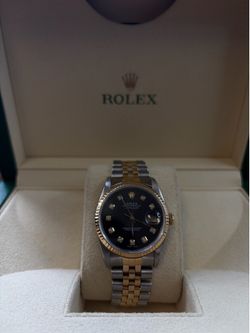 Rolex Datejust two tone