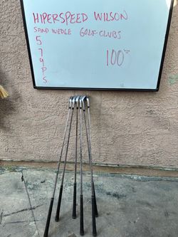 Wilson Hiperspeed Iron Set with Sand Wedge