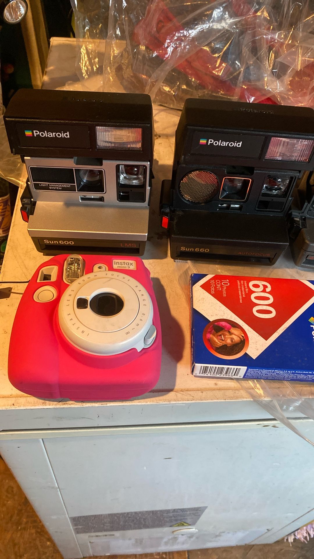 Instax Mini 9 Polaroid Sun 600, Sun 660 Polaroid One Step