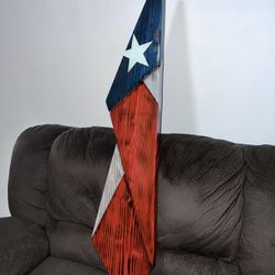 Wooden Flag