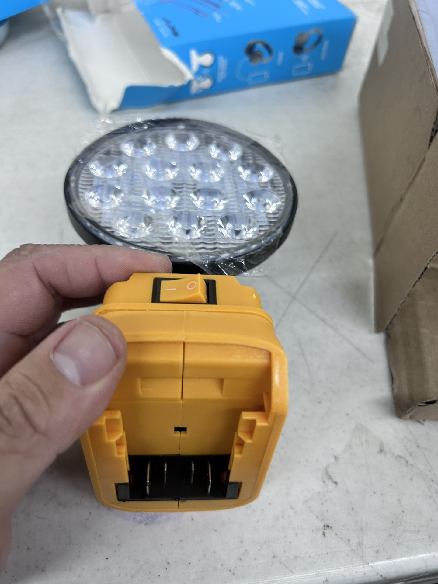 Light and needs a battery 20 votes