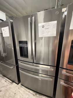 GE Stainless Steel French Door Refrigerator