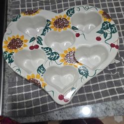 Heart Cake Stone Bakeware