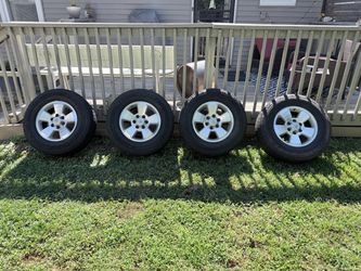 2011 Toyota Tacoma OEM 16” Wheels & Tires – Set of 4 – 265/70R16