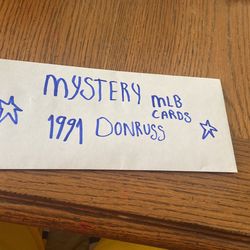 ⚾️Envelope of Donruss baseball cards😃