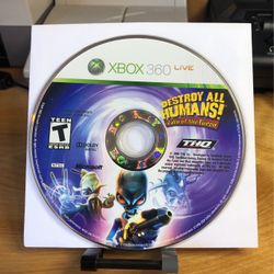 Xbox 360 - Destroy All Humans Path Of The Furon