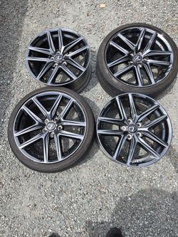 Lexus Ls Wheels  Size 18... 50 Amz Wheels