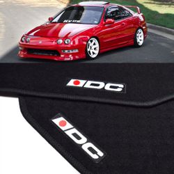 Acura Integra Floor Mats with DC Logo Fits 1994 to 2001
