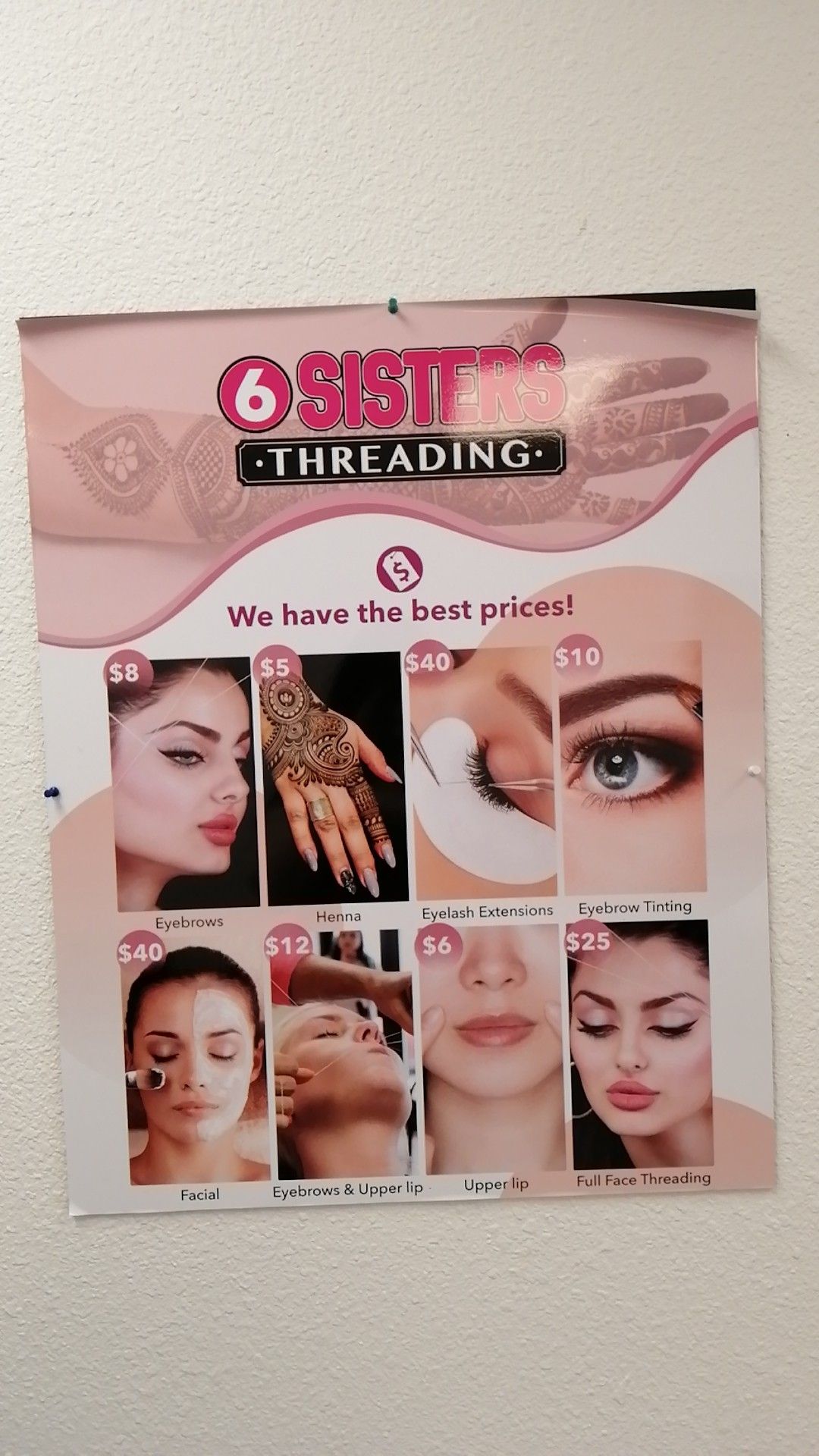 6 Sisters Threading