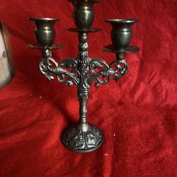 6.5 Greek 3 Candle Holder Imported From Greece