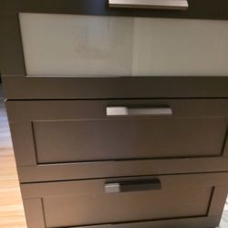 Ikea BRIMNES
3-drawer dresser, black, 30 3/4x37 3/8 "