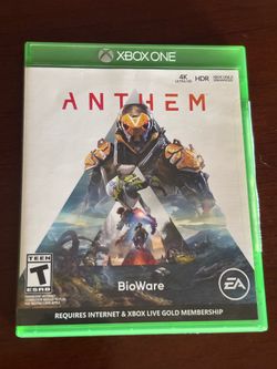 Anthem (Xbox One, 2019) CIB - Mint Condition Complete w/ Case, Tested & Clean