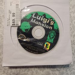 Luigi's Mansion For Gamecube