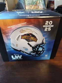 Naomi Signed Mini Helmet