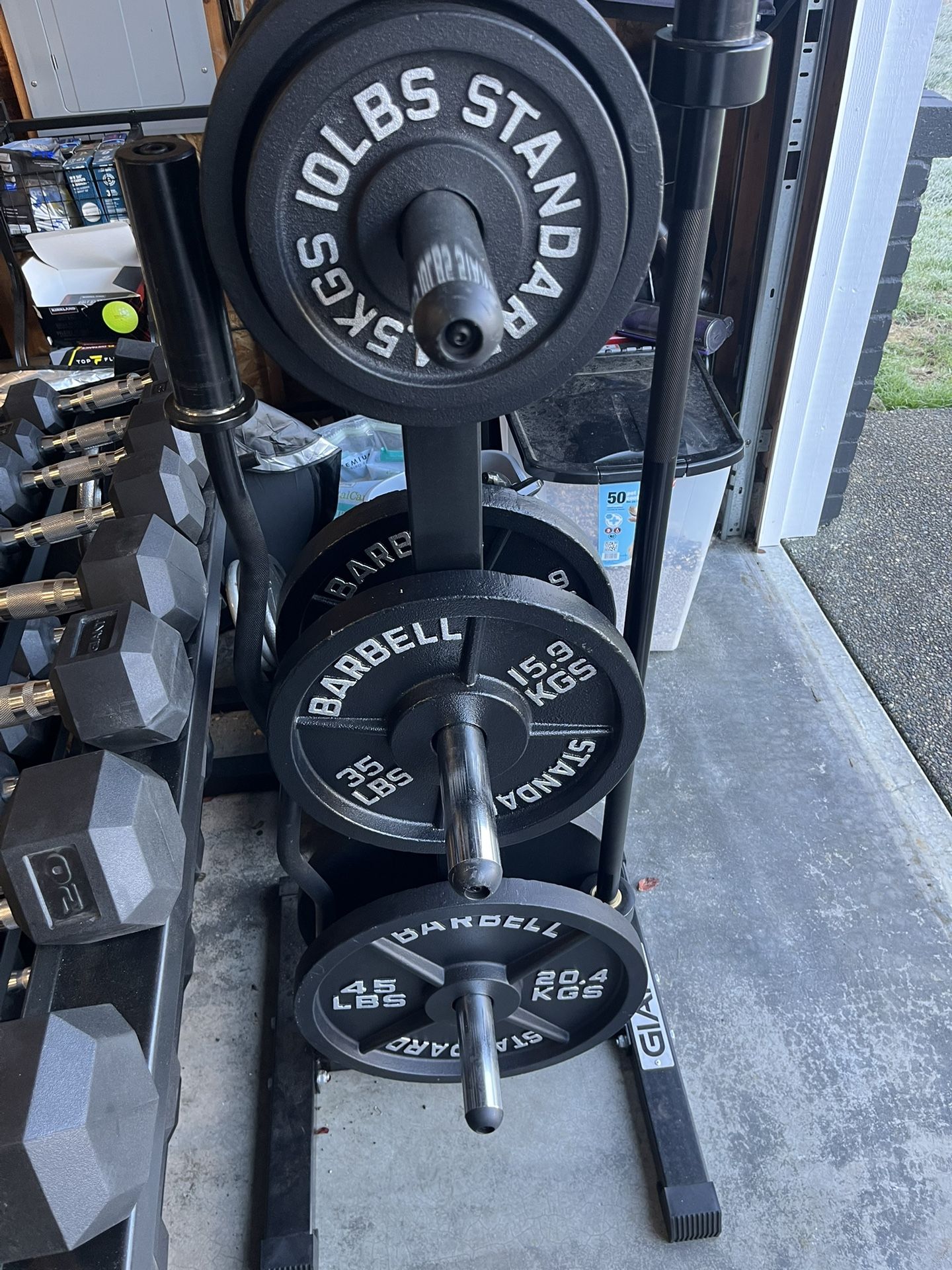 GIANT Lifting Plates, Rack And Bar