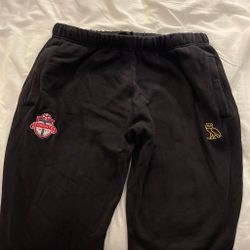 OVO x Toronto FC Black Sweatpants