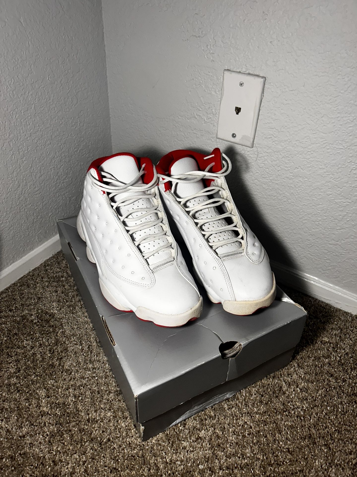 Jordan 13 Retro White/Red