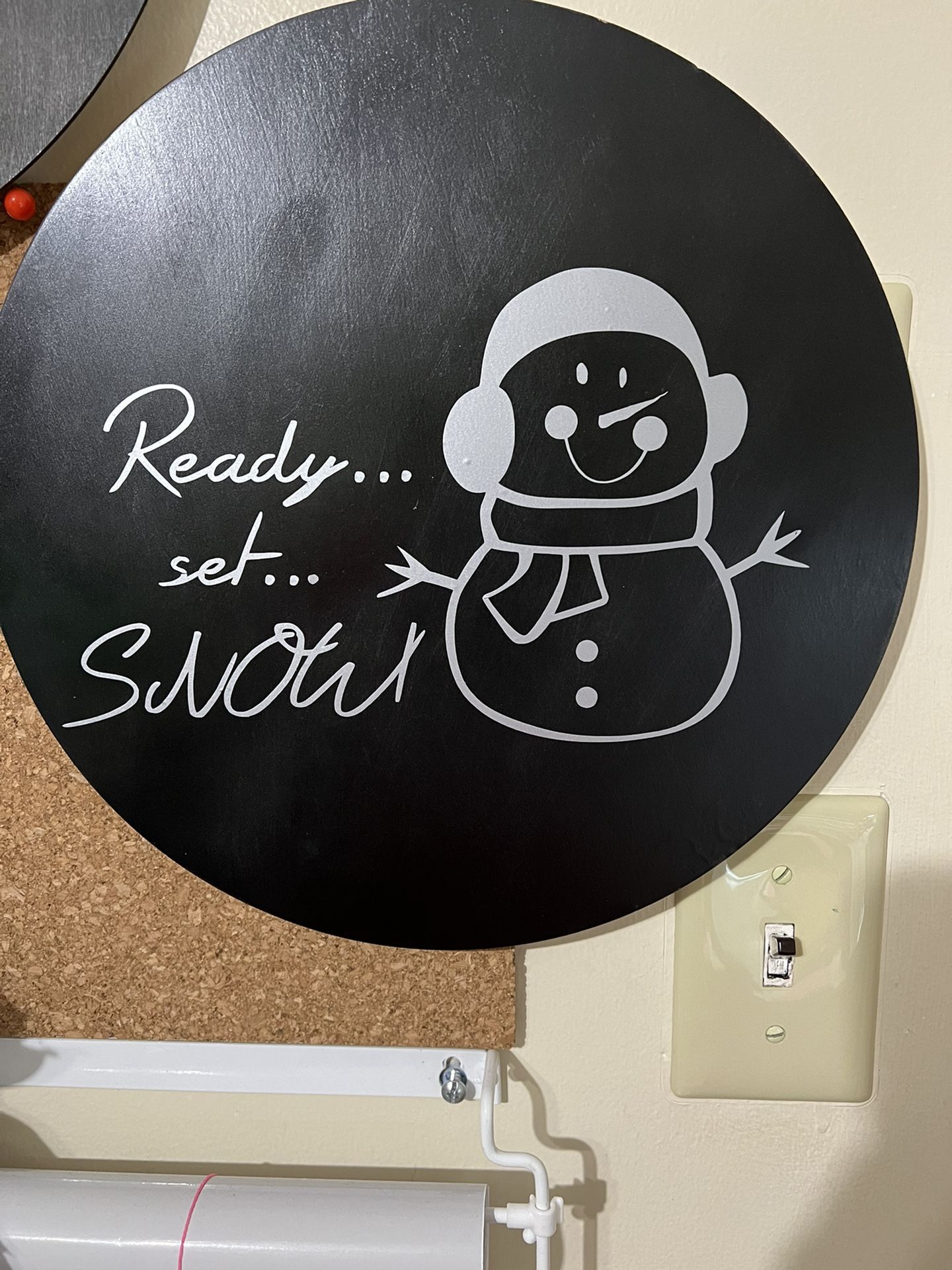 Snowman Sign