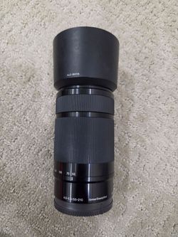 Sony E 55-210mm zoom camera lens!