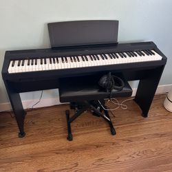 Yamaha P-125 + Accessories, Low Price! 