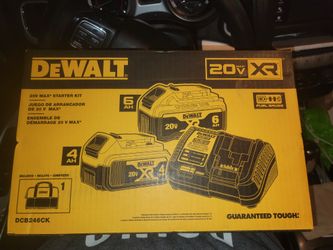 20 V Max Xr Starter Kit 6.0/4.0