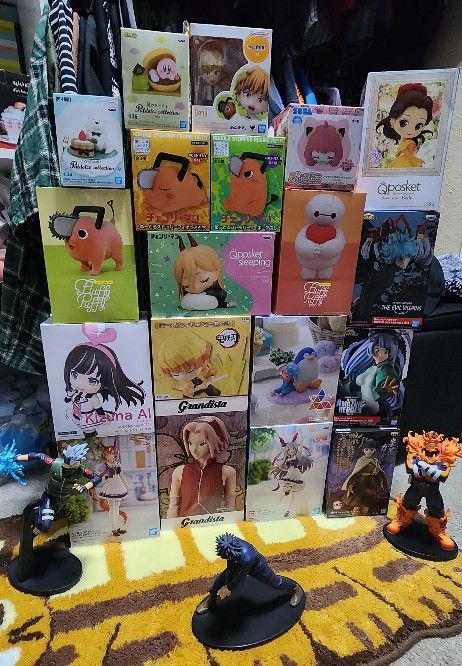 2 For $25 Authentic Anime And Disney Figures Brand New In Box