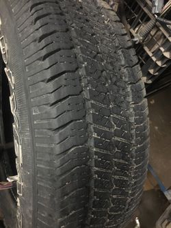 P235/70/R16 Goodyear wrangler 95% tread left for sale $45