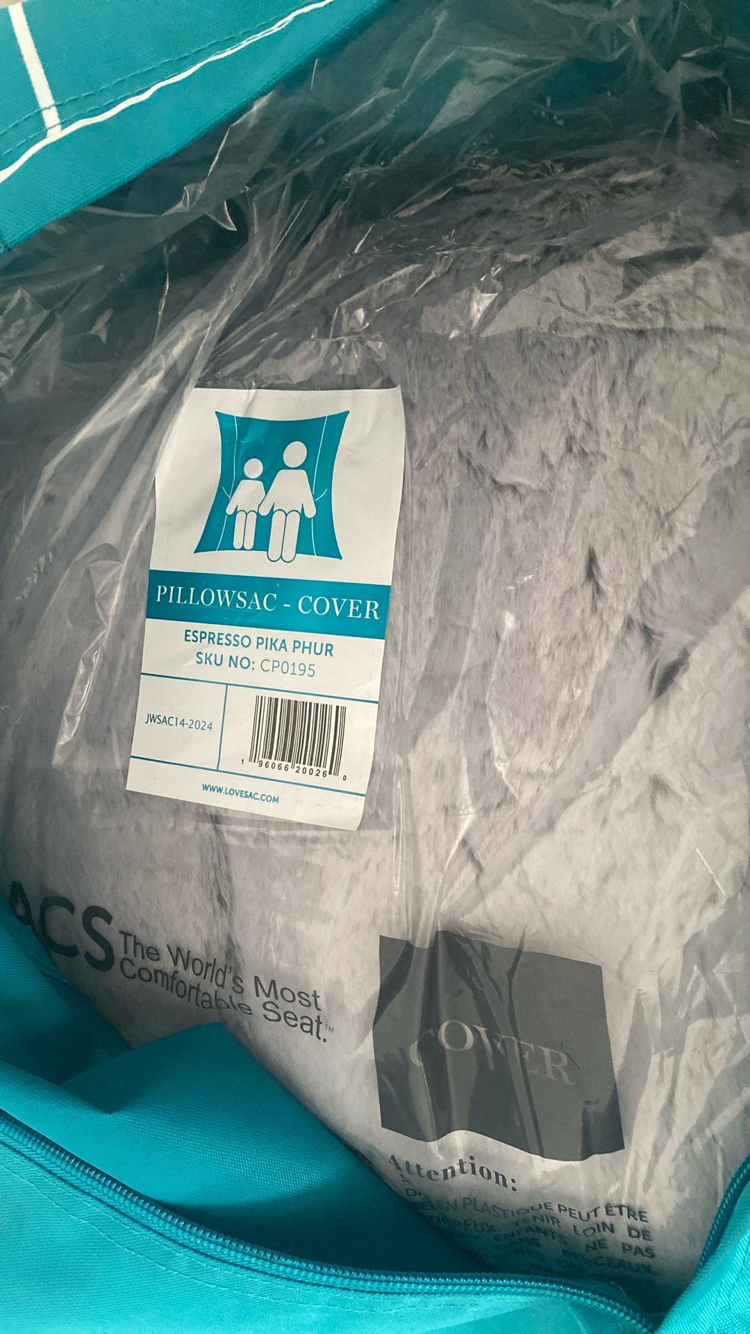 Free Lovesac Pillowsac Cover