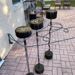 3 curl bars set 260lb total 