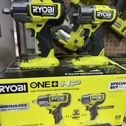 BRAND NEW - Brushless 1/2 and 3/8 inch impact wrenches