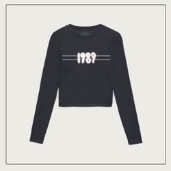 Taylor Swift 1989 long Sleeve (Navy)
