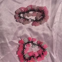 Glow In The Dark Resin charm Bracelets 