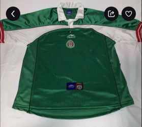 Atlética Mexico National Team Soccer Jersey Authentic 2000 Size XL