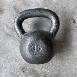 35 Lb Kettlebell 