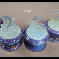 Porcelain Music Box Set