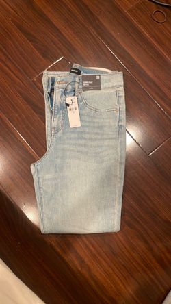 Express Cropped Flair High Rise Denim