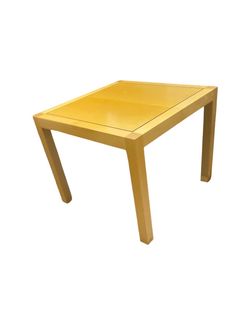 Simple modern sleek Solid wood oak side table