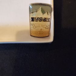 Vintage Collectible Bush Beer Can Advertisement Pin Excellent Condition Never Been Worn Been Packed Up In Basement
