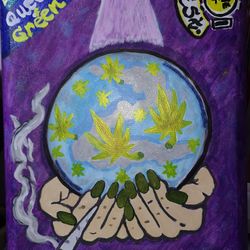 "Crystal Ball" Painting