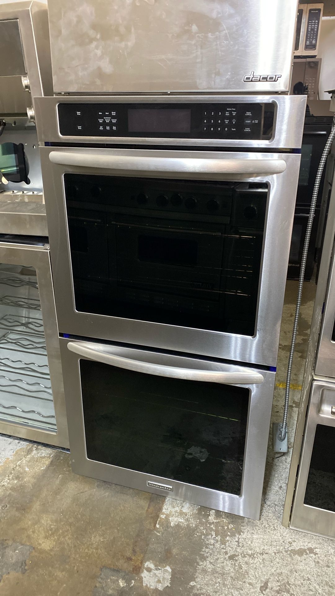 27” KITCHENAID DOUBLE WALL CONVECTION OVEN