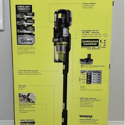 ONE+ HP 18V Cordless Advanced WHISPER Series Stick Vacuum Kit with 4.0 Ah Battery and Charger