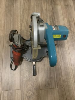 Makita Mitch saw and a grinder