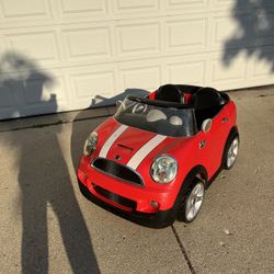 Mini Cooper Ride In Car