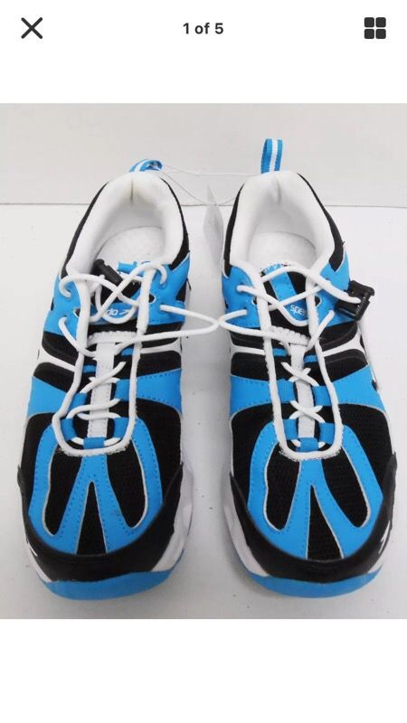 Speedo Women's Hydro Comfort 4.0 Black/Bright Blue - Size 6